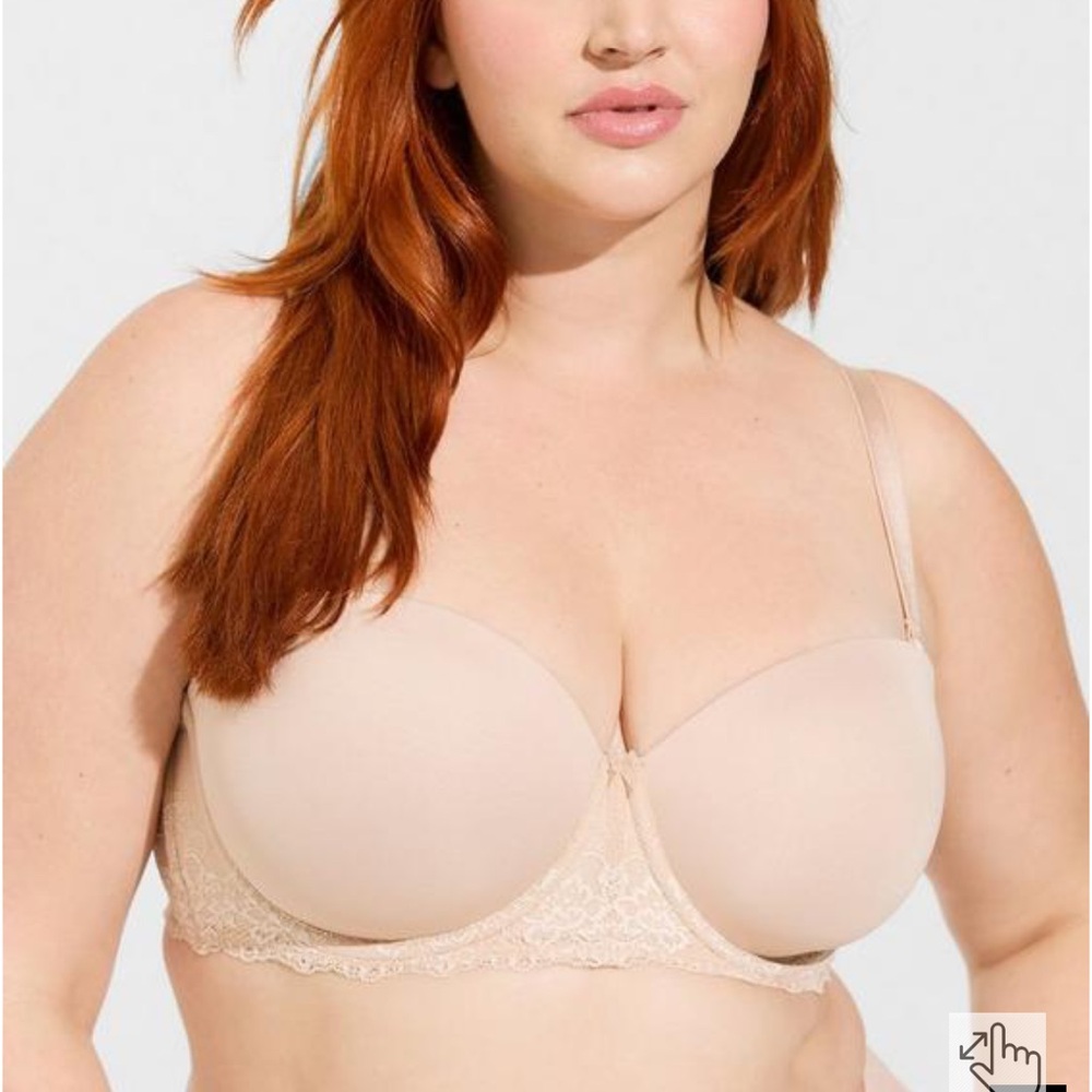 Torrid Nude Lace Bra - Picture 13 of 13